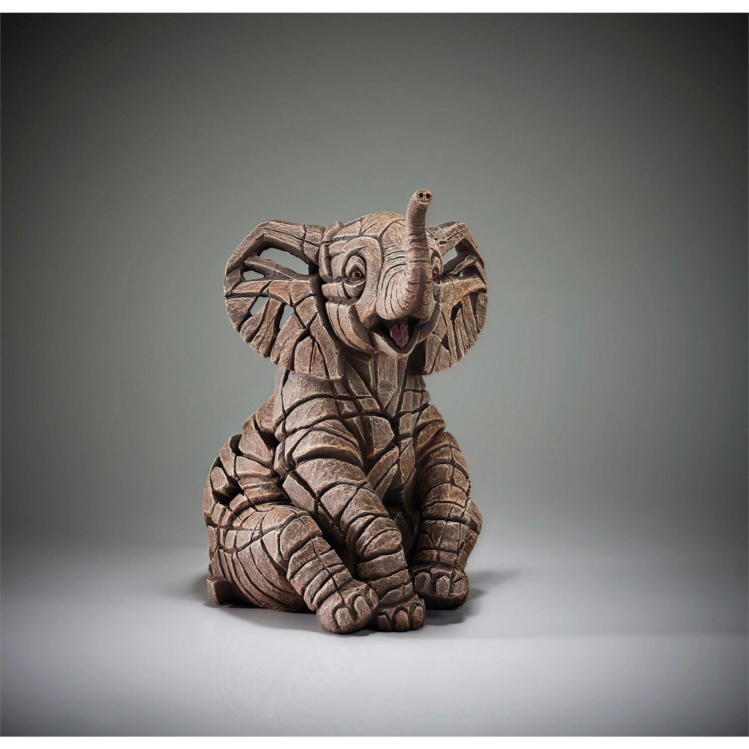Elephant Calf Figure