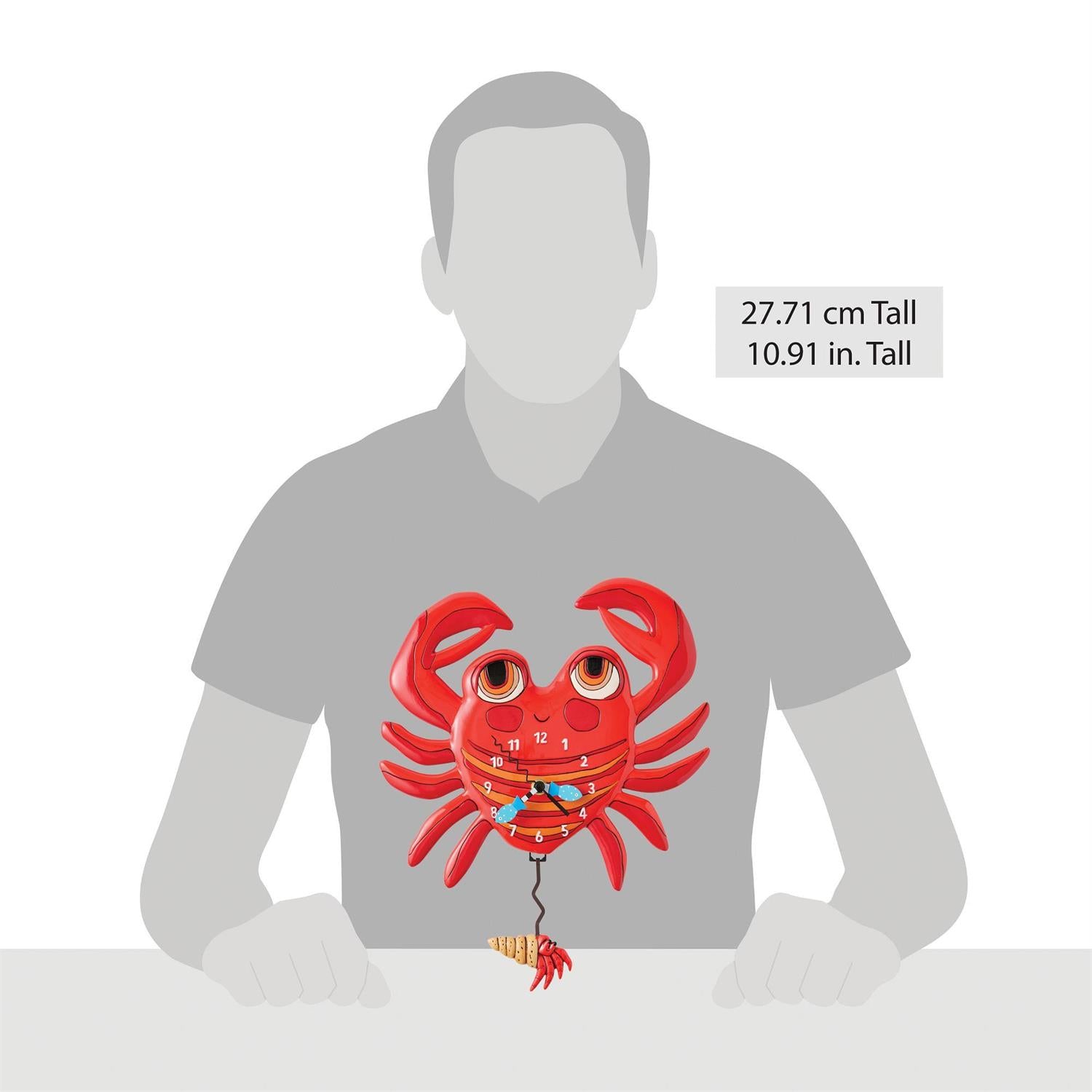 Lil Crab Wall Clock