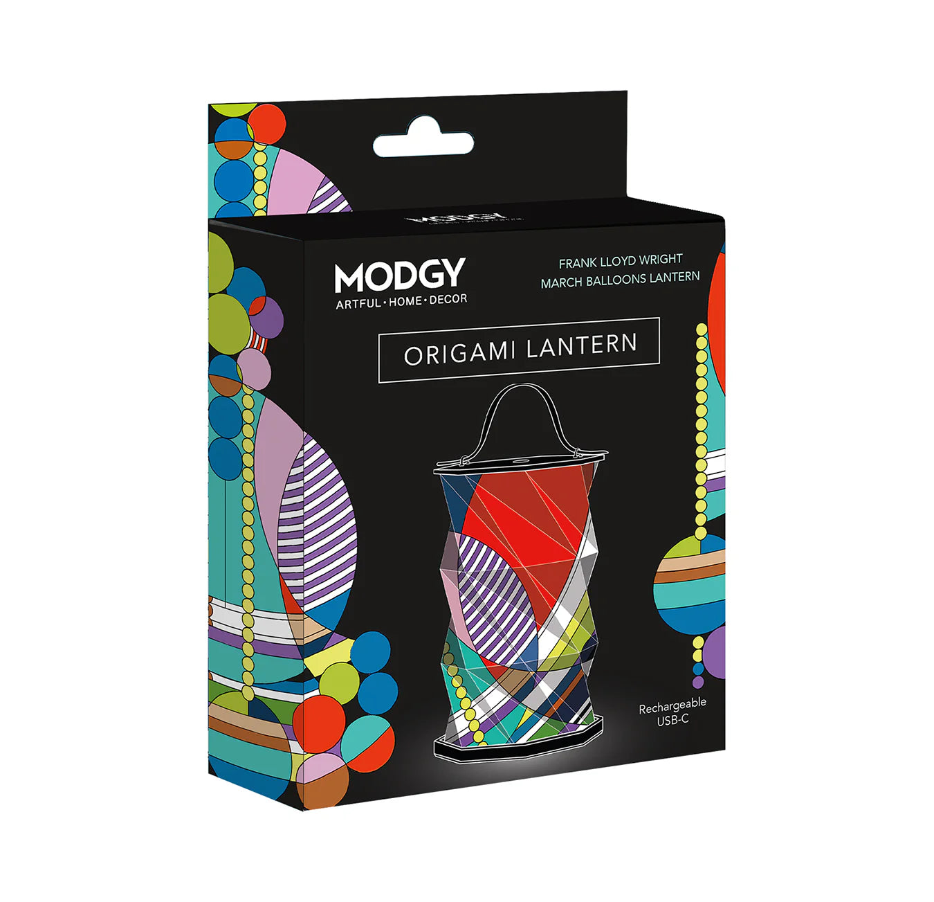 Frank Lloyd Wright March Balloons Origami Lantern