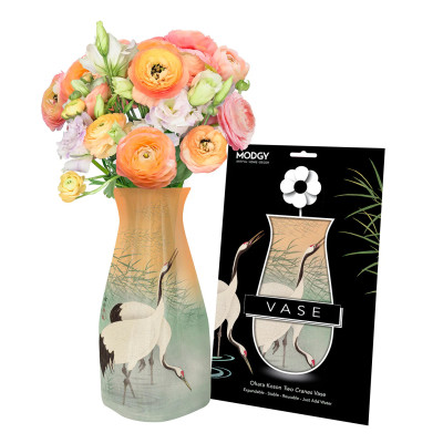 Ohara Koson Two Cranes Vase Ohara Koson Two Cranes Vase