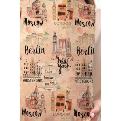 Canvas Tote Bag Cities