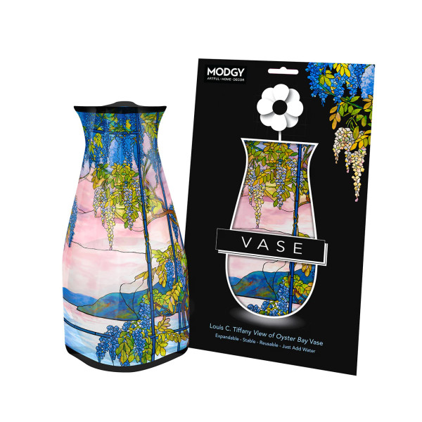 Louis C. Tiffany View of Oyster Bay Expandable Vase