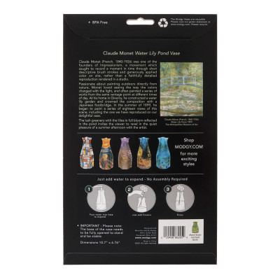 Claude Monet Water Lily Pond Vase Claude Monet Water Lily Pond Vase
