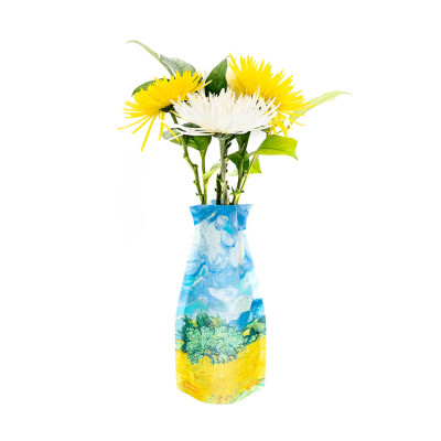 Van Gogh Wheat Field With Cypresses Vase Van Gogh Wheat Field With Cypresses Vase
