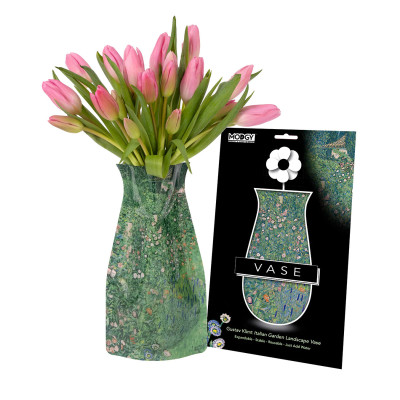 Gustav Klimt Italian Garden Landscape Vase Gustav Klimt Italian Garden Landscape Vase