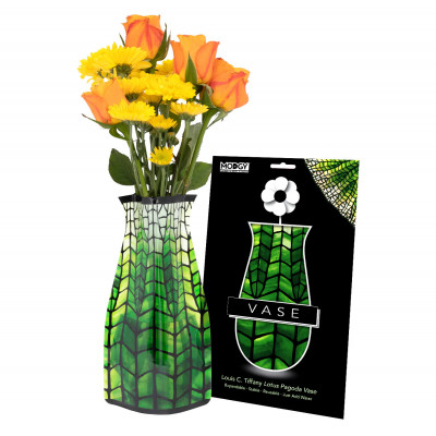 Louis C. Tiffany Lotus Pagoda Vase