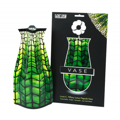 Louis C. Tiffany Lotus Pagoda Vase