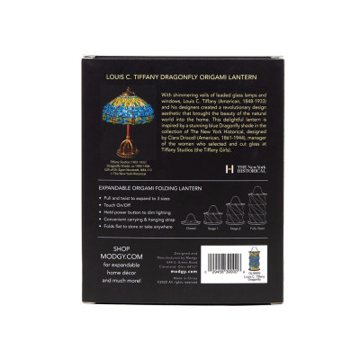 Louis C. Tiffany Dragonfly Origami Lantern