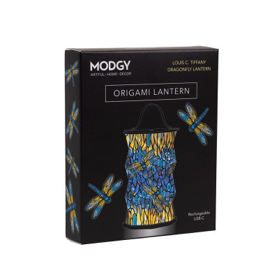 Louis C. Tiffany Dragonfly Origami Lantern