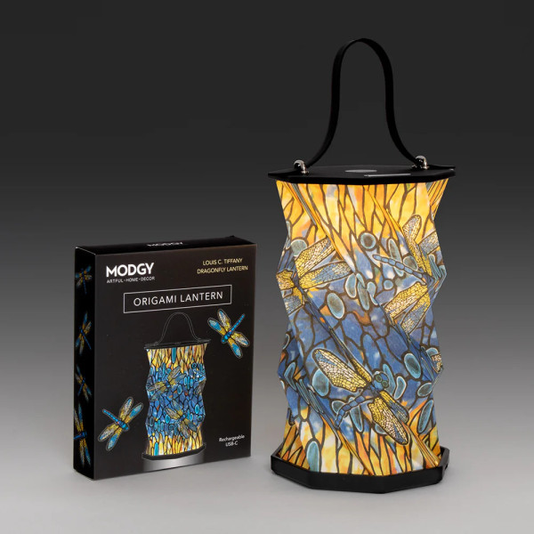 Louis C. Tiffany Dragonfly Origami Lantern