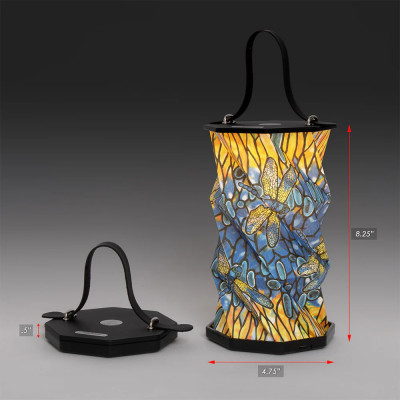 Louis C. Tiffany Dragonfly Origami Lantern