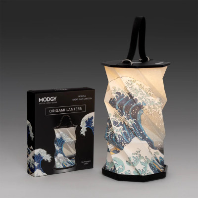 Hokusai The Great Wave Origami Lantern Hokusai The Great Wave Origami Lantern