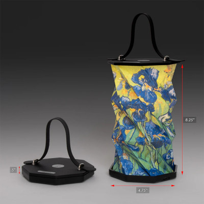 Vincent Van Gogh Irises Origami Lantern Vincent Van Gogh Irises Origami Lantern