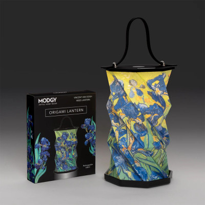 Vincent Van Gogh Irises Origami Lantern Vincent Van Gogh Irises Origami Lantern