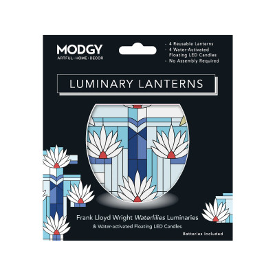 Frank Lloyd Wright Waterlilies Luminary Frank Lloyd Wright Waterlilies Luminary