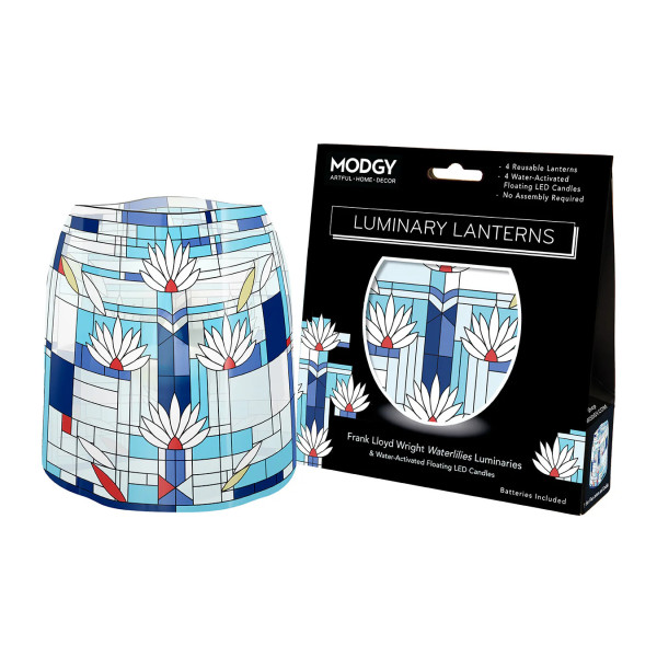 Frank Lloyd Wright Waterlilies Luminary