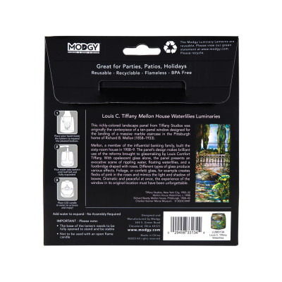 Louis C. Tiffany Mellon House Waterlilies Luminaries Louis C. Tiffany Mellon House Waterlilies Luminaries