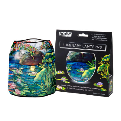 Louis C. Tiffany Mellon House Waterlilies Luminaries Louis C. Tiffany Mellon House Waterlilies Luminaries