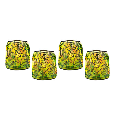 Louis C. Tiffany Daffodils Luminaries Louis C. Tiffany Daffodils Luminaries