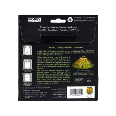 Louis C. Tiffany Daffodils Luminaries Louis C. Tiffany Daffodils Luminaries