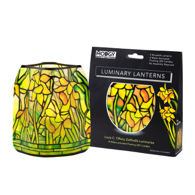Louis C. Tiffany Daffodils Luminaries Louis C. Tiffany Daffodils Luminaries