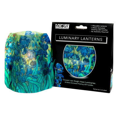 Vincent Van Gogh Irises Luminary Vincent Van Gogh Irises Luminary