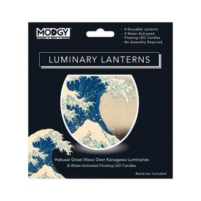Hokusai The Great Wave Luminaries