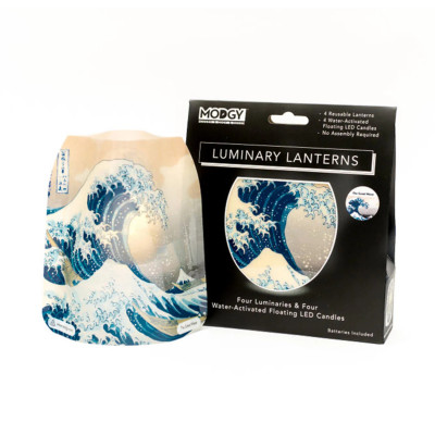 Hokusai The Great Wave Luminaries