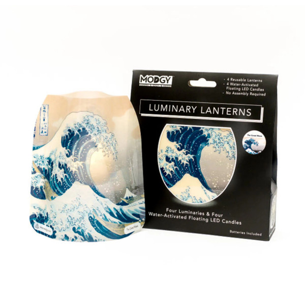 Hokusai The Great Wave Luminaries