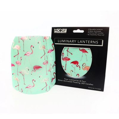 PinkyDo Flamingos Luminaries PinkyDo Flamingos Luminaries
