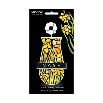 Louis C. Tiffany Daffodils Suction Cup Bud Vase Louis C. Tiffany Daffodils Suction Cup Bud Vase