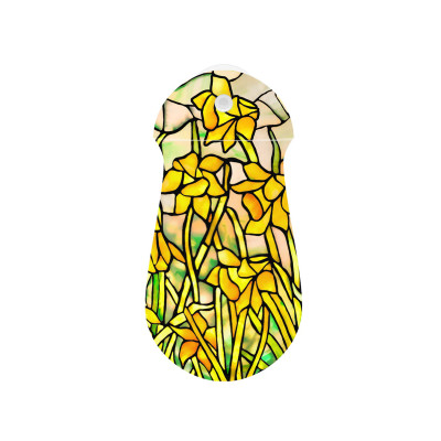 Louis C. Tiffany Daffodils Suction Cup Bud Vase Louis C. Tiffany Daffodils Suction Cup Bud Vase
