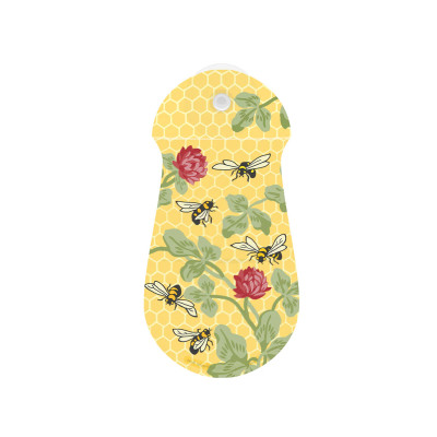 Candace Wheeler Bees Suction Cup Bud Vase