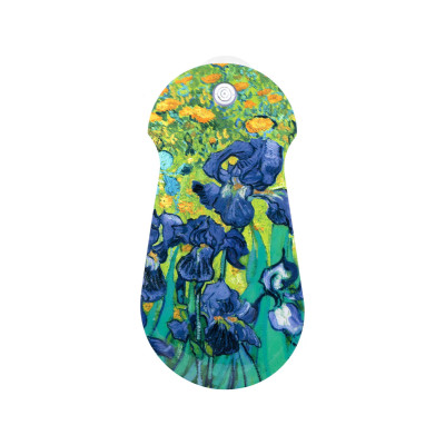 Vincent van Gogh Irises Suction Cup Bud Vase Vincent van Gogh Irises Suction Cup Bud Vase