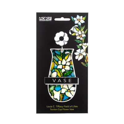 Louis C Tiffany Lilies Suction Cup Bud Vase