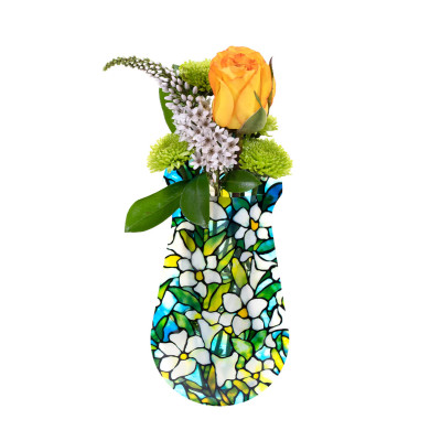 Louis C Tiffany Lilies Suction Cup Bud Vase