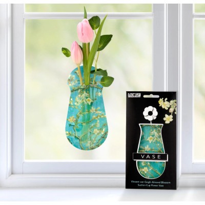 Vincent van Gogh Almond Blossom Suction Cup Bud Vase Vincent van Gogh Almond Blossom Suction Cup Bud Vase