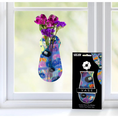 Gustav Klimt Maiden Suction Cup Bud Vase Gustav Klimt Maiden Suction Cup Bud Vase