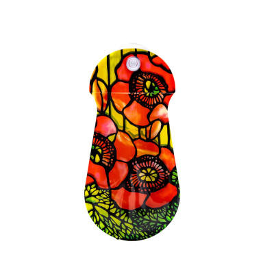 Louis C. Tiffany Poppies Suction Cup Bud Vase Louis C. Tiffany Poppies Suction Cup Bud Vase