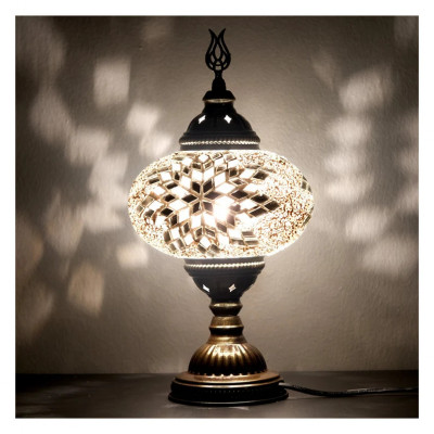 Turkish Lamp, Mosaic Desk Lamp, Moroccan Tamle Lamp, Standing Lamp, Turkish Bedside Lighting, Turkish Oriental Design