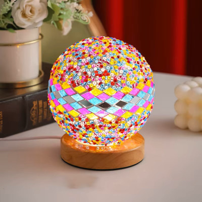 Multi Color Mosaic Mini Lamp Multi Color Mosaic Mini Lamp
