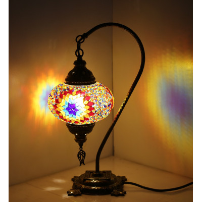 Turkish Lamp, Mosaic Desk Lamp, Moroccan Tamle Lamp, Standing Lamp, Turkish Bedside Lighting, Turkish Oriental Design, swan neck Turkish Lamp, Mosaic Desk Lamp, Moroccan Tamle Lamp, Standing Lamp, Turkish Bedside Lighting, Turkish Oriental Design, swan neck