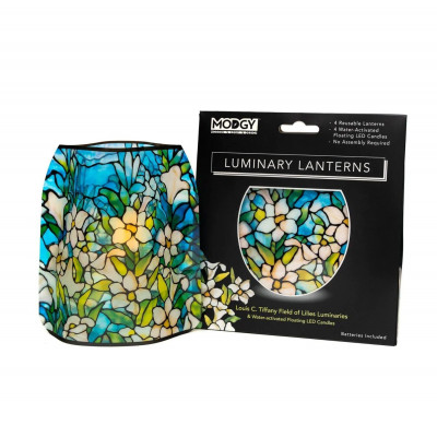 Louis C. Tiffany Field of Lilies Luminaries