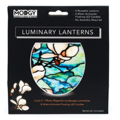 Louis C. Tiffany Magnolia Landscape Luminaries