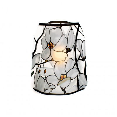 Louis C. Tiffany Magnolia Window Luminaries Louis C. Tiffany Magnolia Window Luminaries
