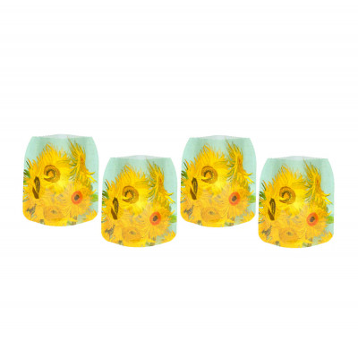 Vincent Van Gogh Sunflowers Luminaries Vincent Van Gogh Sunflowers Luminaries