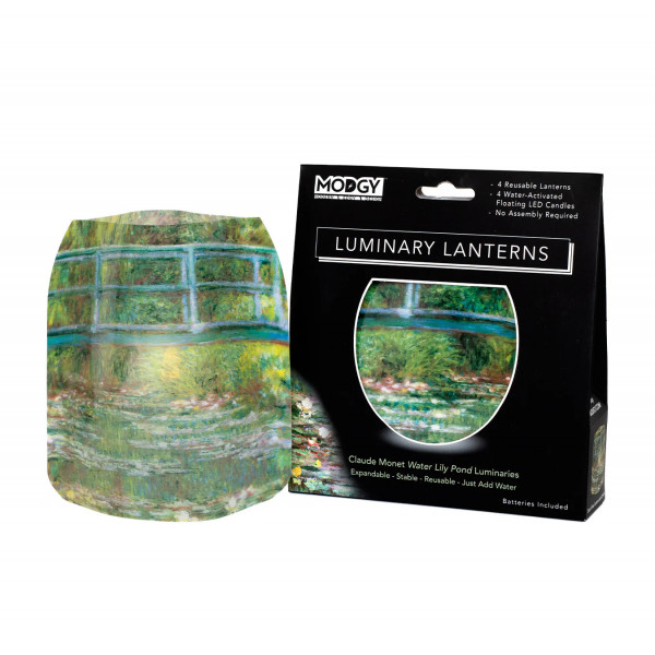 Claude Monet Water Lily Pond Luminaries