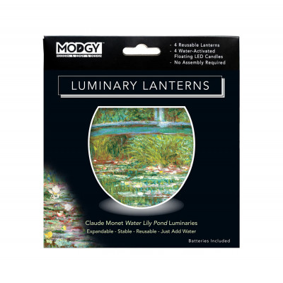 Claude Monet Water Lily Pond Luminaries