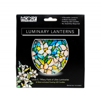 Louis C. Tiffany Field of Lilies Luminaries