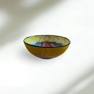 Ceramic Large Bowl - Yellow